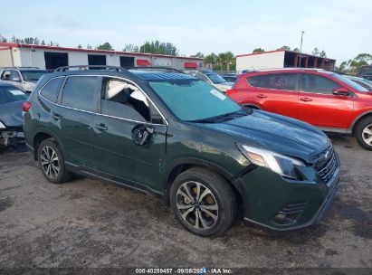 Lot #2992827797 2022 SUBARU FORESTER LIMITED