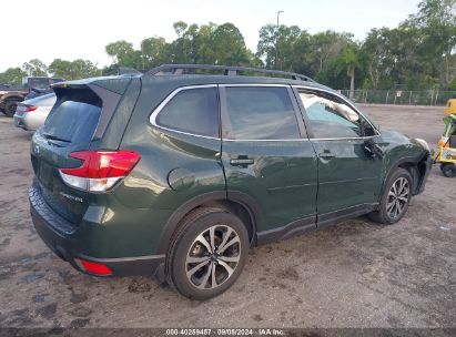 Lot #2992827797 2022 SUBARU FORESTER LIMITED