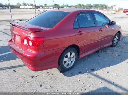 Lot #2992831032 2006 TOYOTA COROLLA S