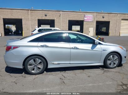 Lot #2992833423 2014 HYUNDAI SONATA HYBRID LIMITED