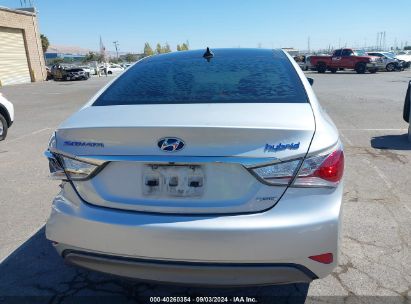 Lot #2992833423 2014 HYUNDAI SONATA HYBRID LIMITED