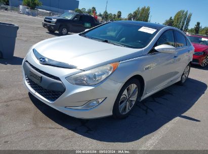 Lot #2992833423 2014 HYUNDAI SONATA HYBRID LIMITED