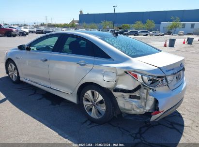 Lot #2992833423 2014 HYUNDAI SONATA HYBRID LIMITED