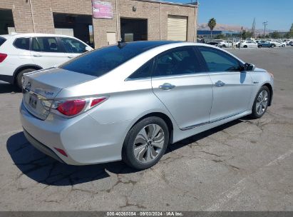 Lot #2992833423 2014 HYUNDAI SONATA HYBRID LIMITED