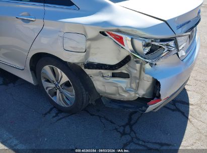 Lot #2992833423 2014 HYUNDAI SONATA HYBRID LIMITED