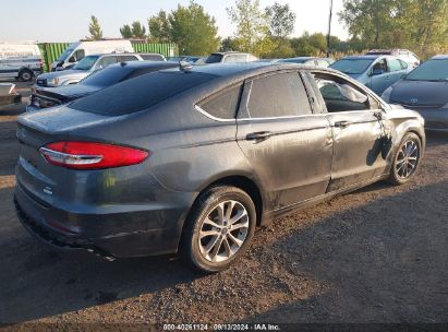 Lot #2997778940 2020 FORD FUSION SE