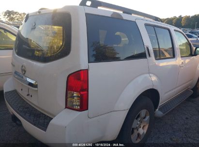 Lot #3035078056 2008 NISSAN PATHFINDER S