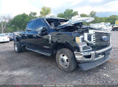 Lot #2990356556 2022 FORD F-350 LARIAT