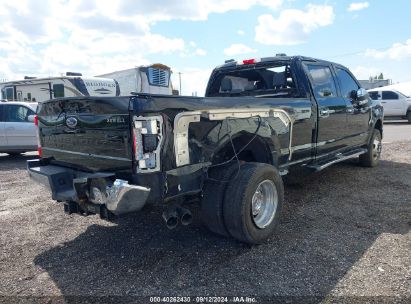 Lot #2990356556 2022 FORD F-350 LARIAT