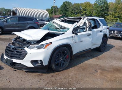 Lot #3035078351 2021 CHEVROLET TRAVERSE AWD PREMIER