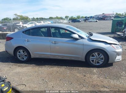 Lot #2991586800 2020 HYUNDAI ELANTRA SEL