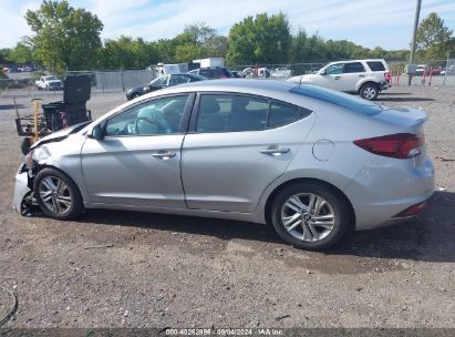 Lot #2991586800 2020 HYUNDAI ELANTRA SEL