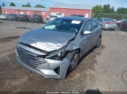 Lot #2991586800 2020 HYUNDAI ELANTRA SEL