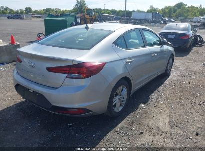 Lot #2991586800 2020 HYUNDAI ELANTRA SEL