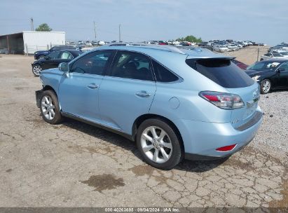 Lot #3035087665 2010 LEXUS RX 350