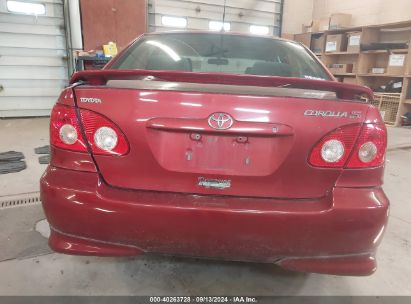 Lot #3035087664 2005 TOYOTA COROLLA S