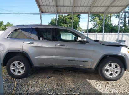 Lot #2992827786 2017 JEEP GRAND CHEROKEE LAREDO 4X4