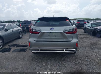 Lot #2996535456 2018 LEXUS RX 450H