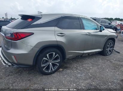 Lot #2996535456 2018 LEXUS RX 450H