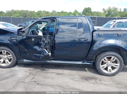 Lot #3037550364 2010 FORD EXPLORER SPORT TRAC LIMITED