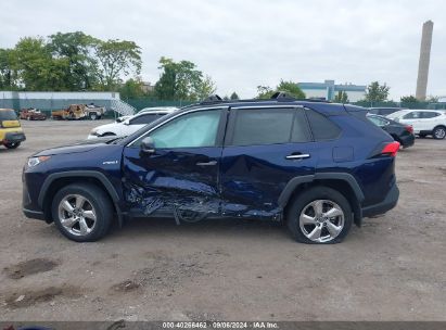 Lot #2996535460 2020 TOYOTA RAV4 HYBRID LIMITED