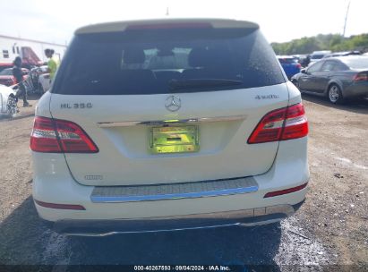 Lot #3005351856 2013 MERCEDES-BENZ ML 350 4MATIC