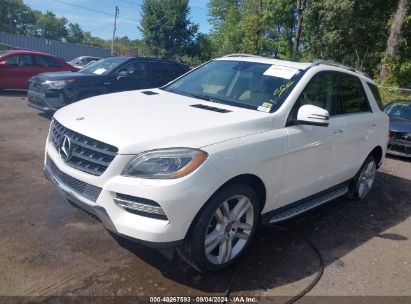 Lot #3005351856 2013 MERCEDES-BENZ ML 350 4MATIC