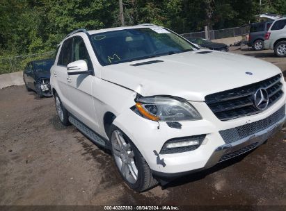 Lot #3005351856 2013 MERCEDES-BENZ ML 350 4MATIC