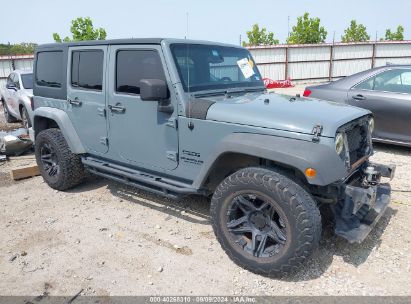 Lot #3050084364 2014 JEEP WRANGLER UNLIMITED SPORT