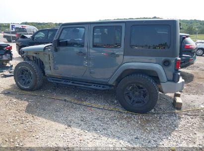 Lot #3050084364 2014 JEEP WRANGLER UNLIMITED SPORT