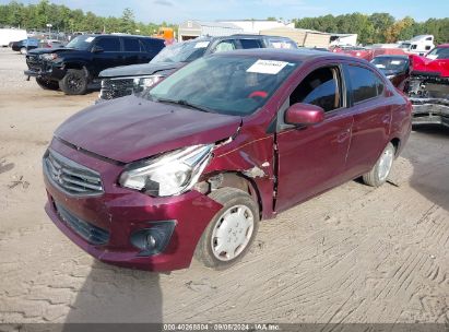 Lot #2992818852 2017 MITSUBISHI MIRAGE G4 ES