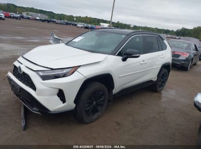 Lot #3052077330 2022 TOYOTA RAV4 HYBRID XSE