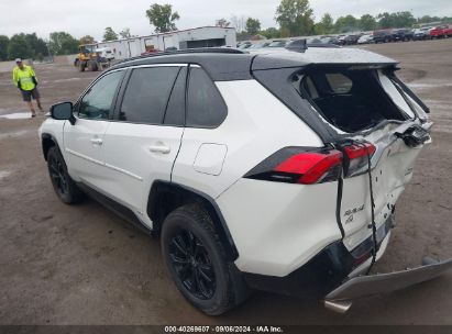 Lot #3052077330 2022 TOYOTA RAV4 HYBRID XSE