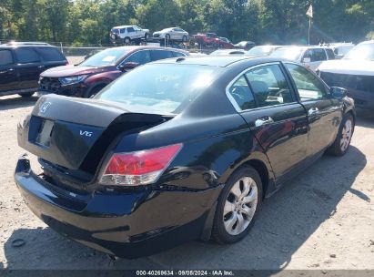 Lot #3052077329 2009 HONDA ACCORD 3.5 EX-L