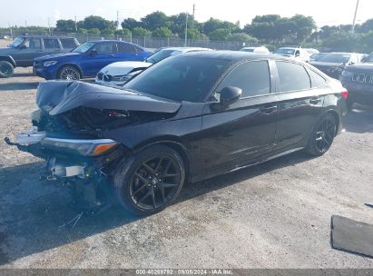 Lot #2990351033 2022 HONDA CIVIC SPORT