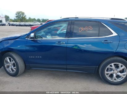 Lot #2997778889 2020 CHEVROLET EQUINOX FWD PREMIER 1.5L TURBO