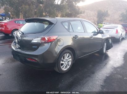 Lot #3056063048 2012 MAZDA MAZDA3 I TOURING