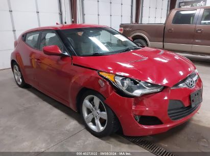 Lot #3035087801 2012 HYUNDAI VELOSTER BASE W/GRAY