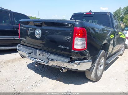 Lot #3052077320 2022 RAM 1500 BIG HORN QUAD CAB 4X4 6'4 BOX