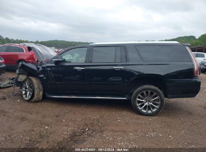 Lot #2987909514 2020 CADILLAC ESCALADE ESV 4WD LUXURY