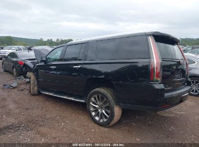 Lot #2987909514 2020 CADILLAC ESCALADE ESV 4WD LUXURY