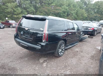 Lot #2987909514 2020 CADILLAC ESCALADE ESV 4WD LUXURY