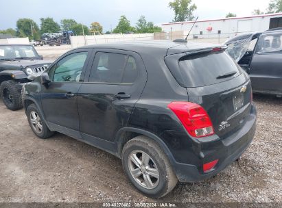 Lot #3037550450 2020 CHEVROLET TRAX AWD LS