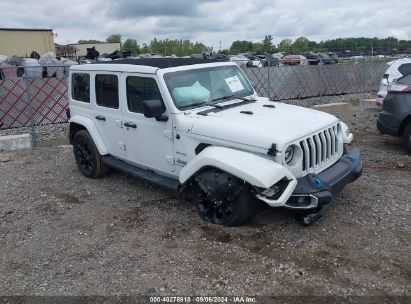 Lot #2992834197 2023 JEEP WRANGLER 4XE SAHARA 4X4