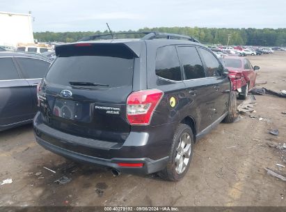 Lot #3035078273 2015 SUBARU FORESTER 2.5I TOURING