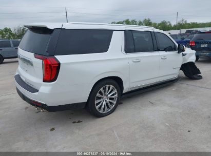 Lot #2992834185 2022 GMC YUKON XL 2WD DENALI