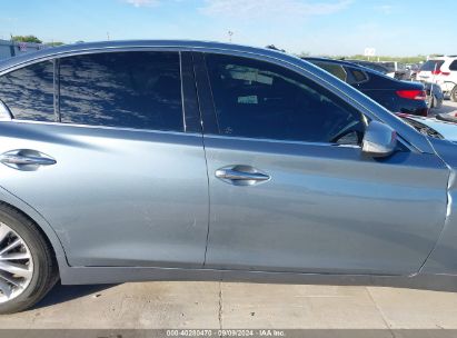 Lot #2996535761 2020 INFINITI Q50 LUXE