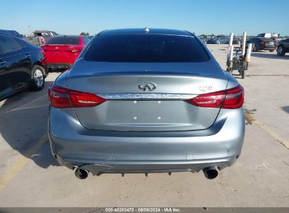 Lot #2996535761 2020 INFINITI Q50 LUXE