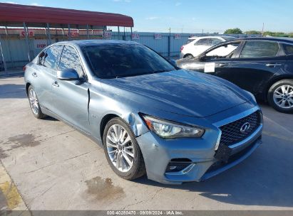 Lot #2996535761 2020 INFINITI Q50 LUXE