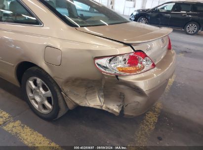 Lot #3010280823 2003 TOYOTA CAMRY SOLARA SLE V6